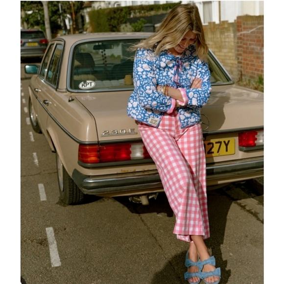 42. J.Crew SZ Blockprints™ X J.Crew hand-block-printed disco pant - Picture 2 of 14